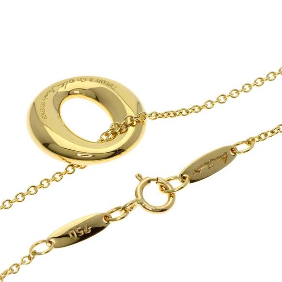 Tiffany & Co. Sebiana Open Circle Necklace in 18K Yellow Gold for Women. - Picture 2 of 8